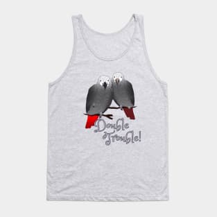 Congo and Timneh African Grey Parrot DoubleTrouble Tank Top